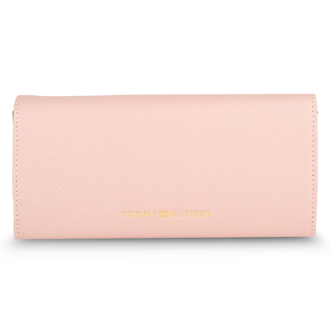 Tommy Hilfiger Paloma Women's Leather Flap Wallet-Black - Image 10