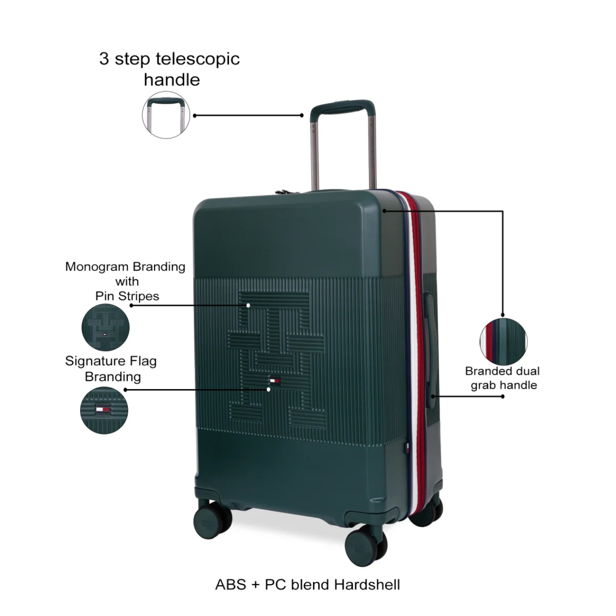 Tommy Hilfiger Patrick Hard Luggage - Image 4