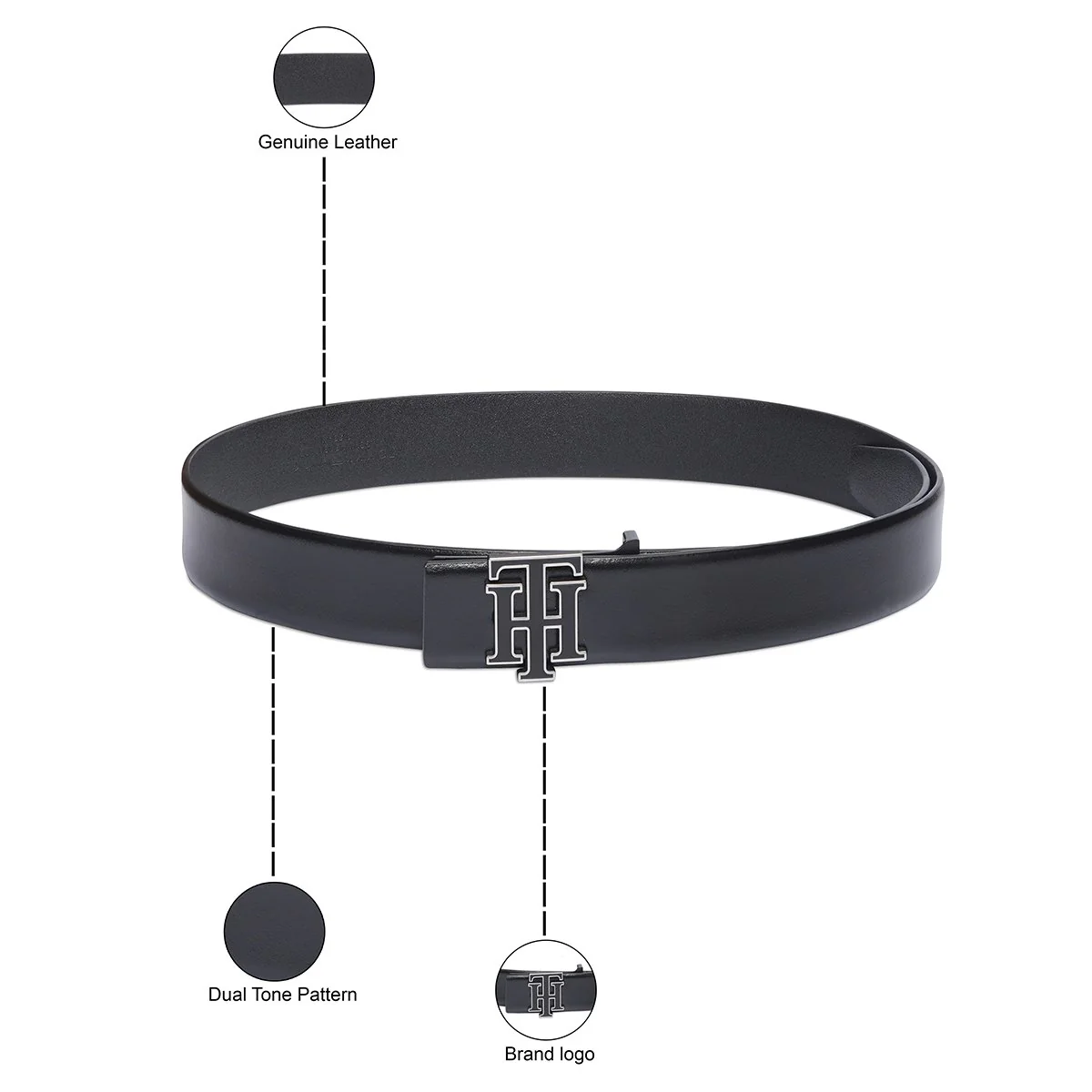 Tommy Hilfiger Pawleys Men's Non Reversible Belt - Image 4