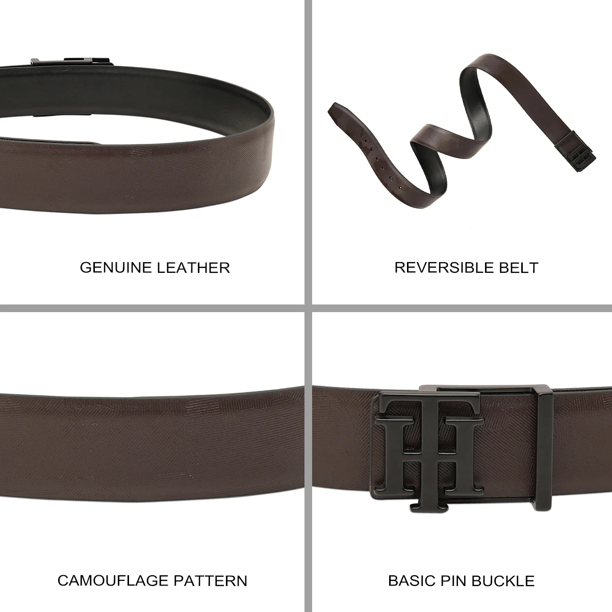 Tommy Hilfiger Perce Men's Reversible Belt - Image 7