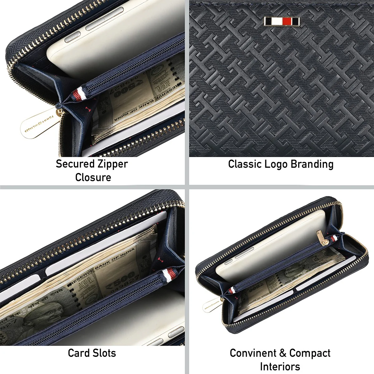 Tommy Hilfiger Pesmes Women's Zip Around Wallet - Image 4