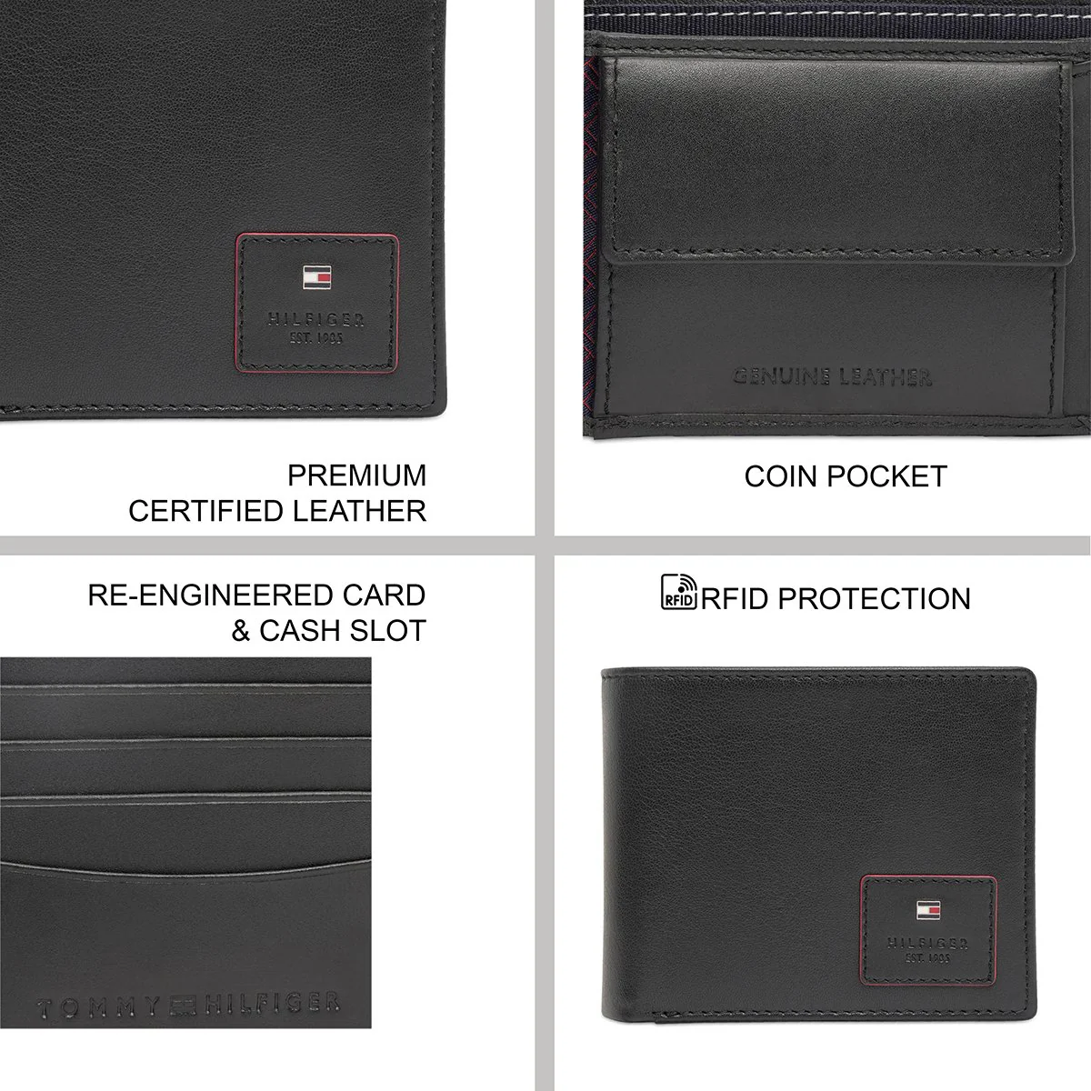 Tommy Hilfiger Ploce Men's Global Coin Wallet - Image 8