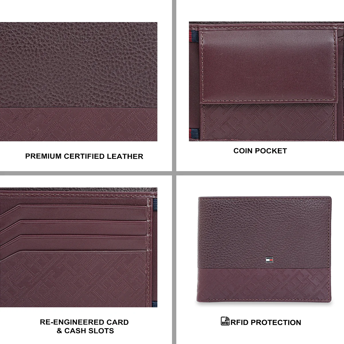 Tommy Hilfiger Potomac Men's Global Coin Wallet - Image 6