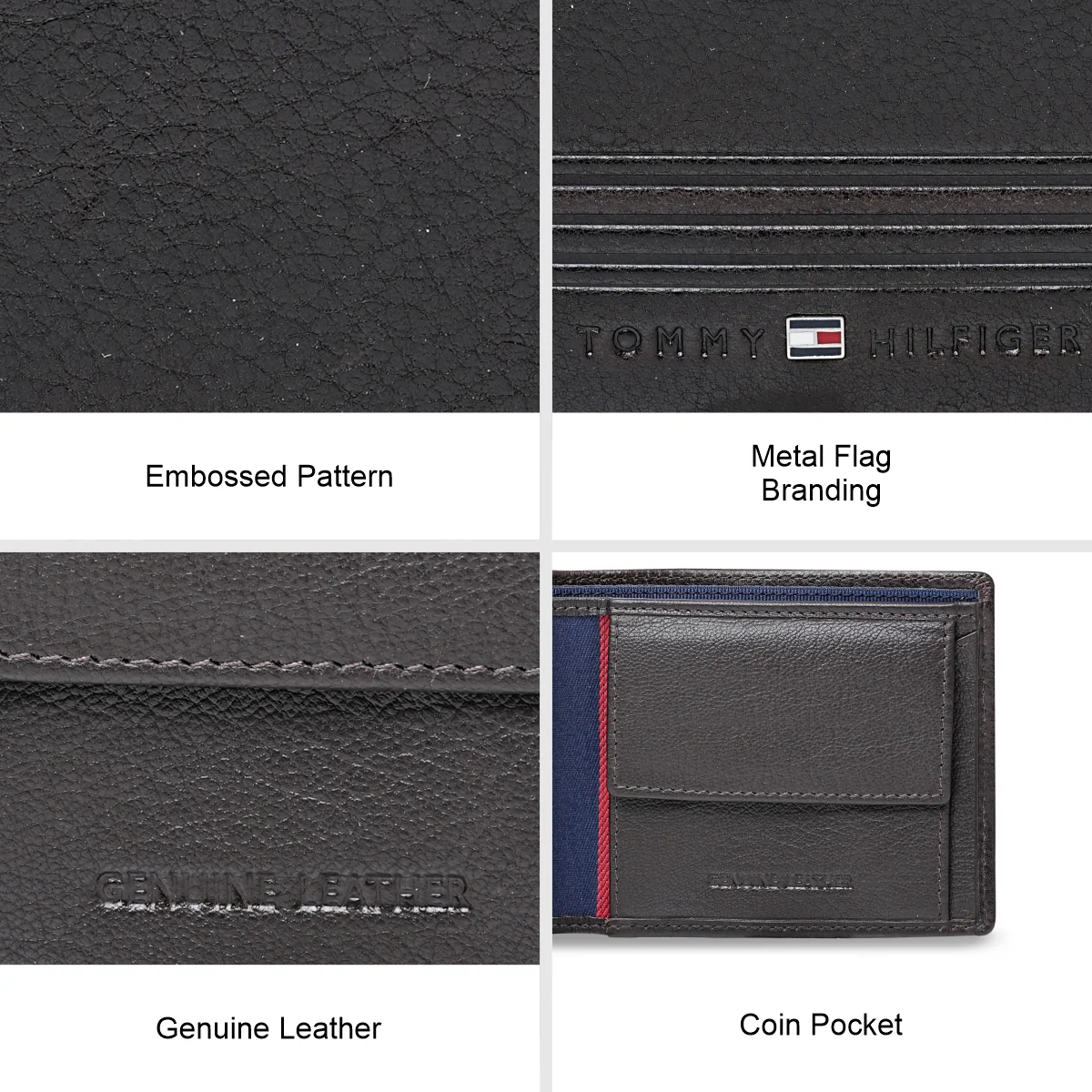 Tommy Hilfiger Prastio Men's Multicard Coin Wallet - Image 9