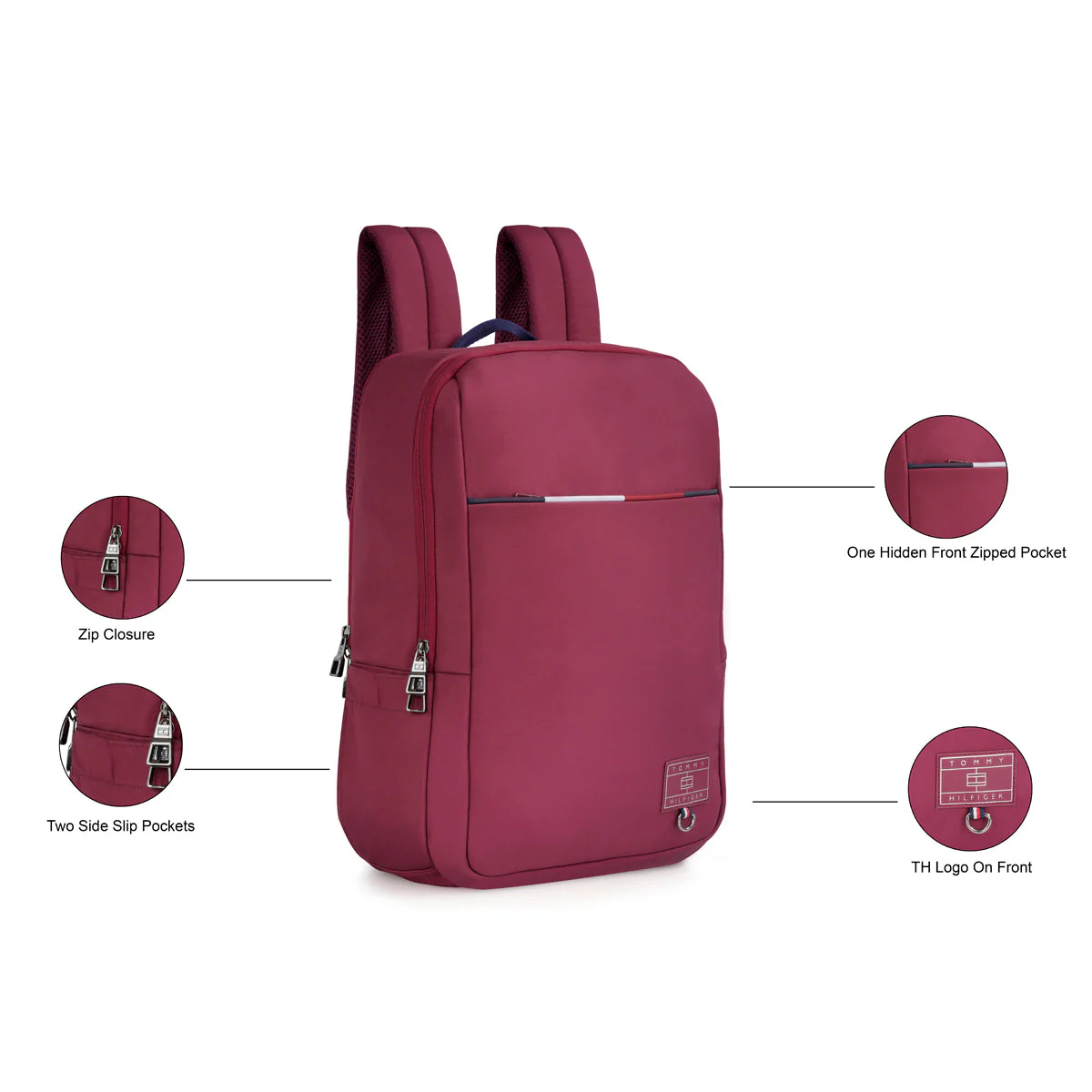 Tommy Hilfiger Prius Laptop Backpack - Image 4