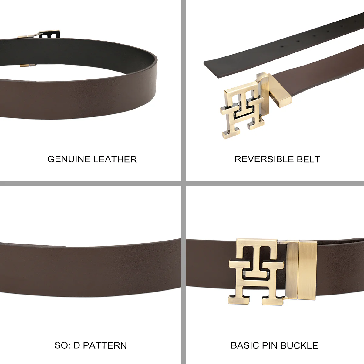 Tommy Hilfiger Pursat Men's Reversible Belt - Image 8
