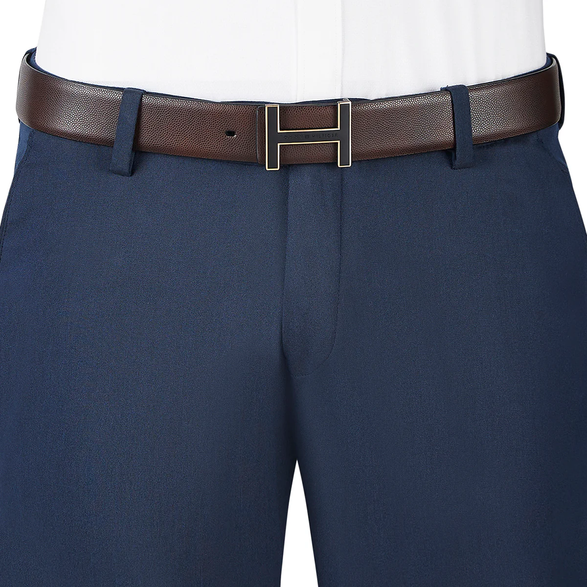 Tommy Hilfiger Randers Men's Reversible Leather Belt - Image 13