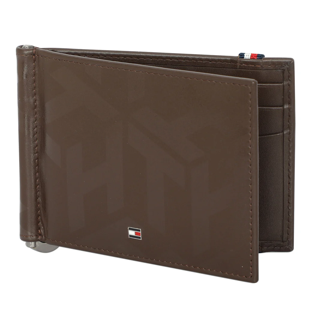 Tommy Hilfiger Reich Men's Leather Money Clip Wallet - Image 10