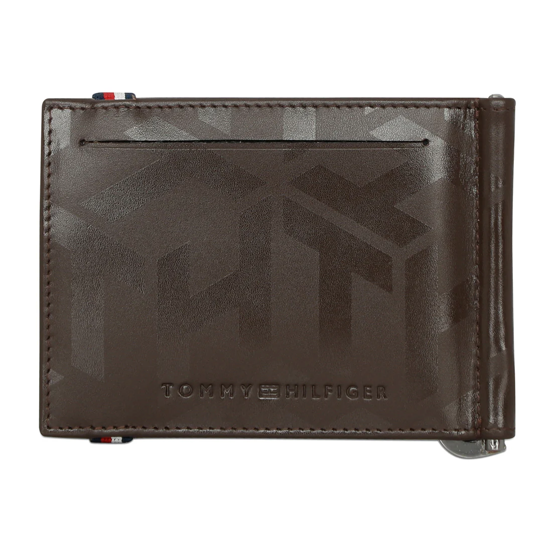 Tommy Hilfiger Reich Men's Leather Money Clip Wallet - Image 11