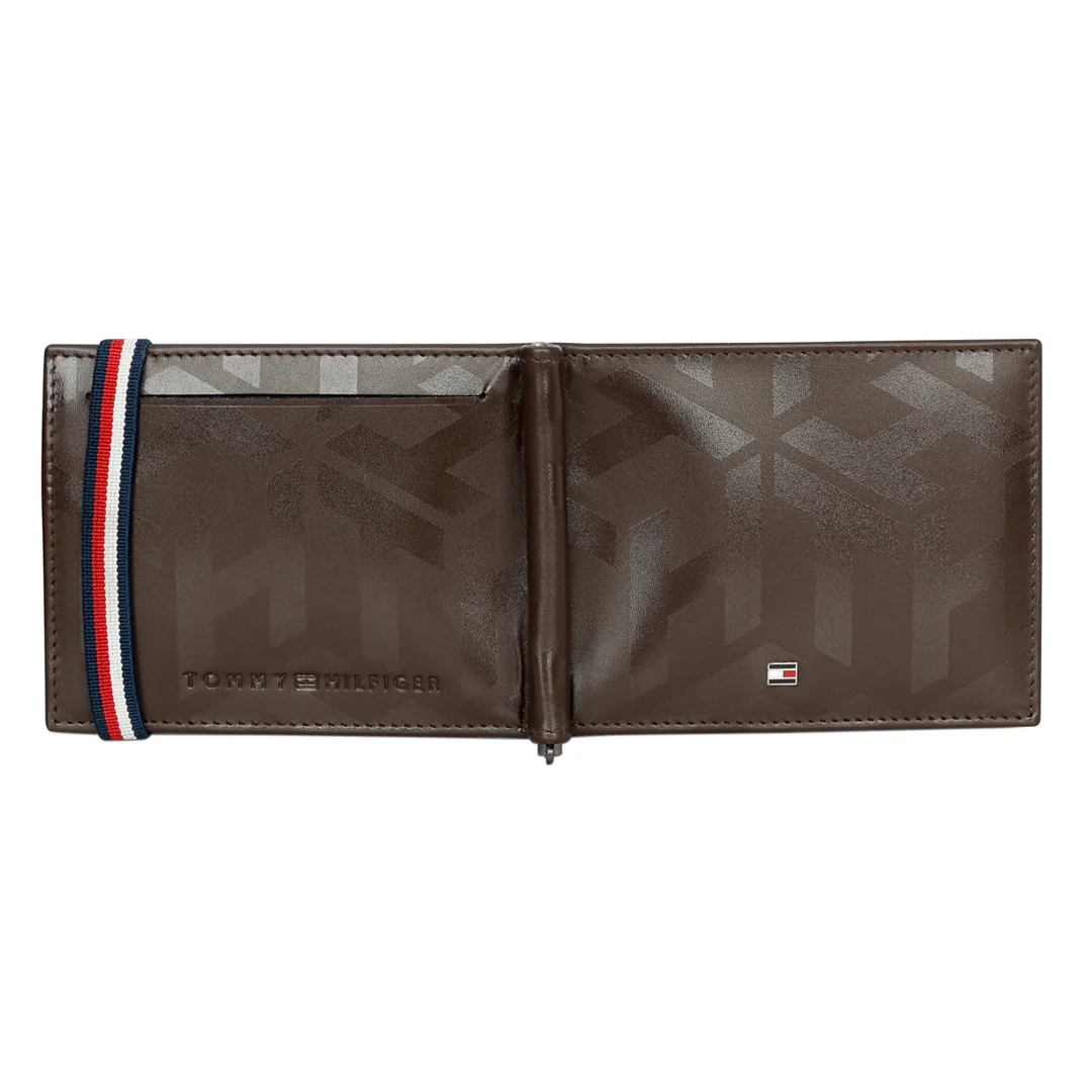 Tommy Hilfiger Reich Men's Leather Money Clip Wallet - Image 14