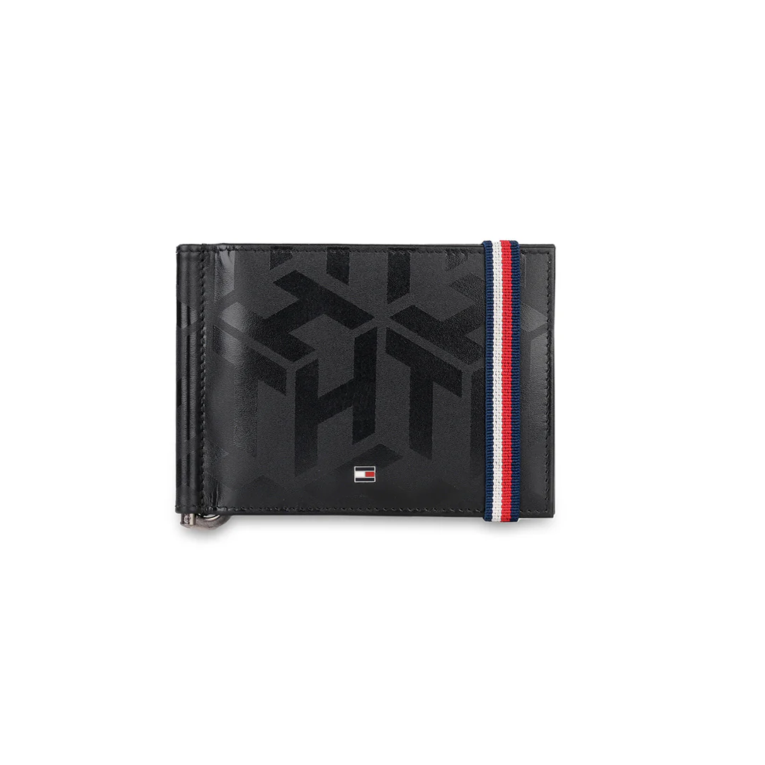 Tommy Hilfiger Reich Men's Leather Money Clip Wallet - Image 17