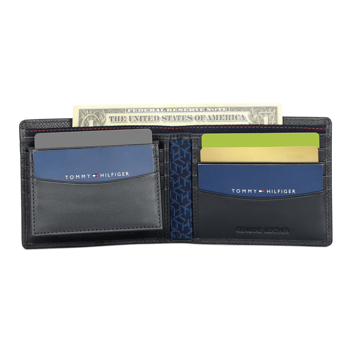 Tommy Hilfiger Renato Men's Leather Passcase Wallet - Image 6
