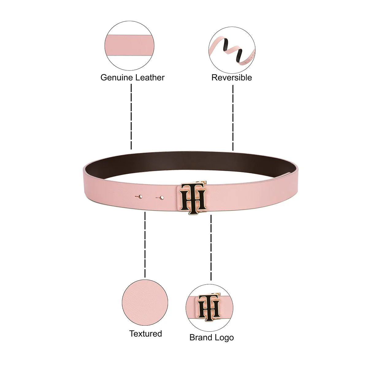 Tommy Hilfiger Rhine Women's Reversible Belt - Image 4