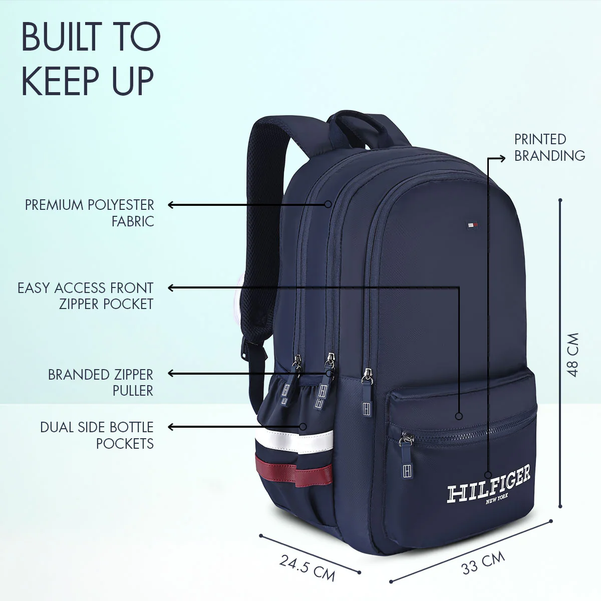 Tommy Hilfiger Ridge Non Laptop Backpack - Image 4
