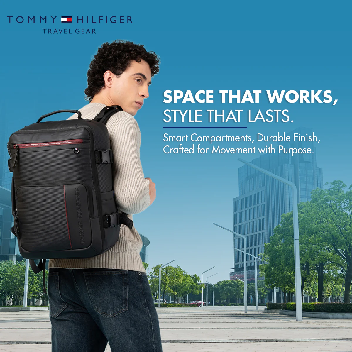 Tommy Hilfiger Roava Non Laptop Backpack - Image 6