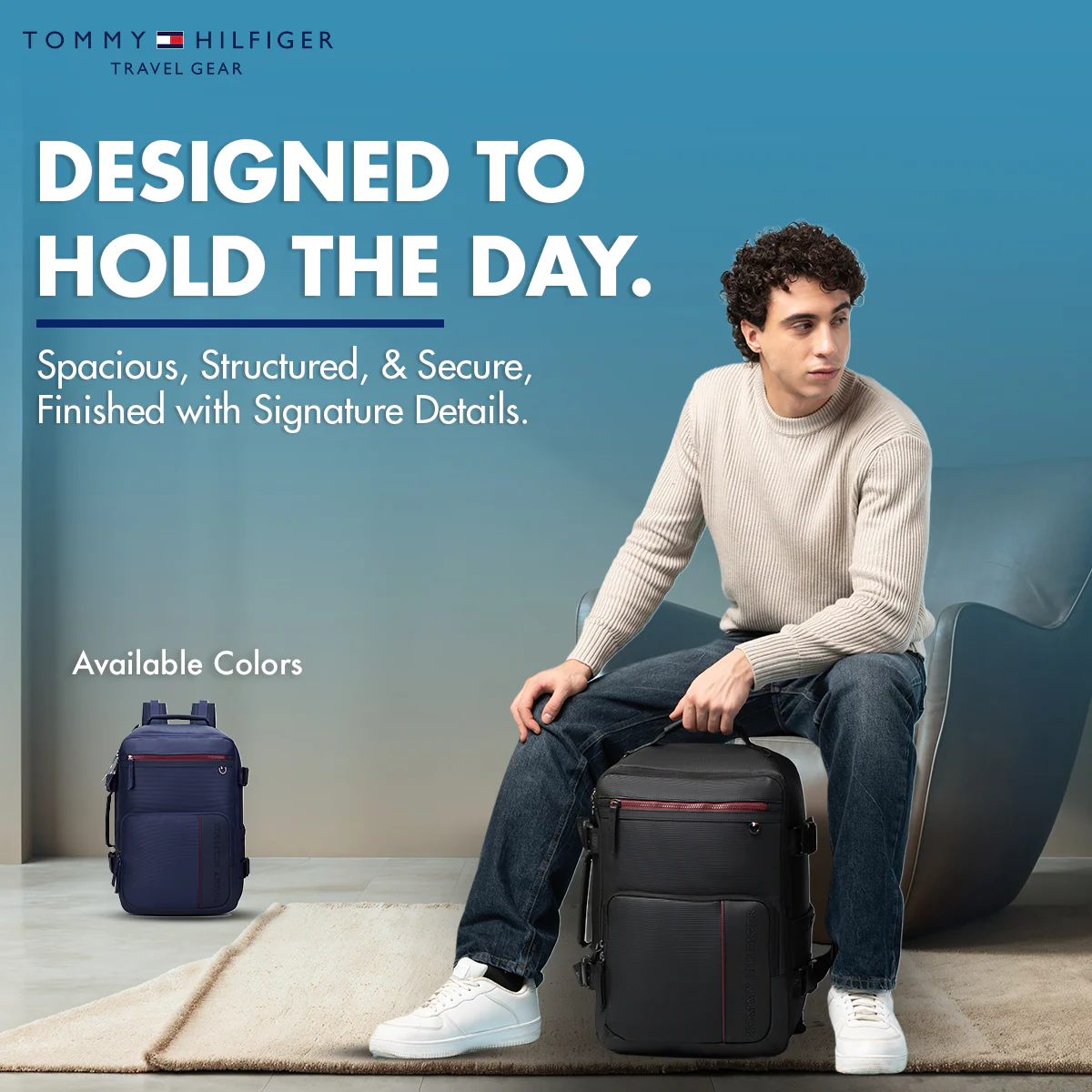 Tommy Hilfiger Roava Non Laptop Backpack - Image 7