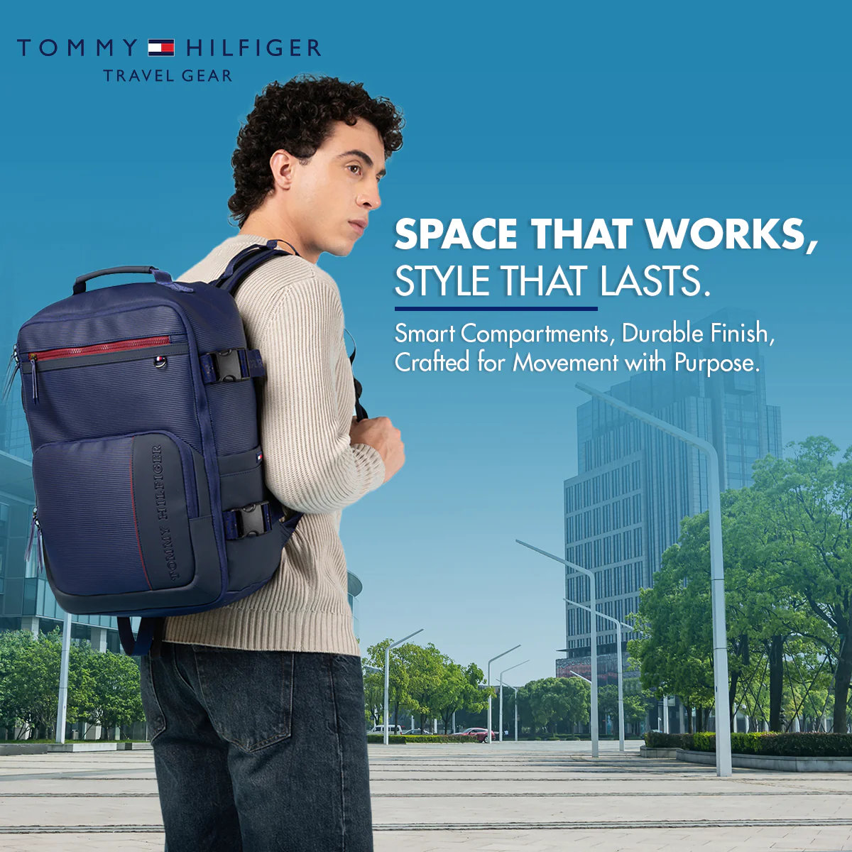 Tommy Hilfiger Roava Non Laptop Backpack - Image 6