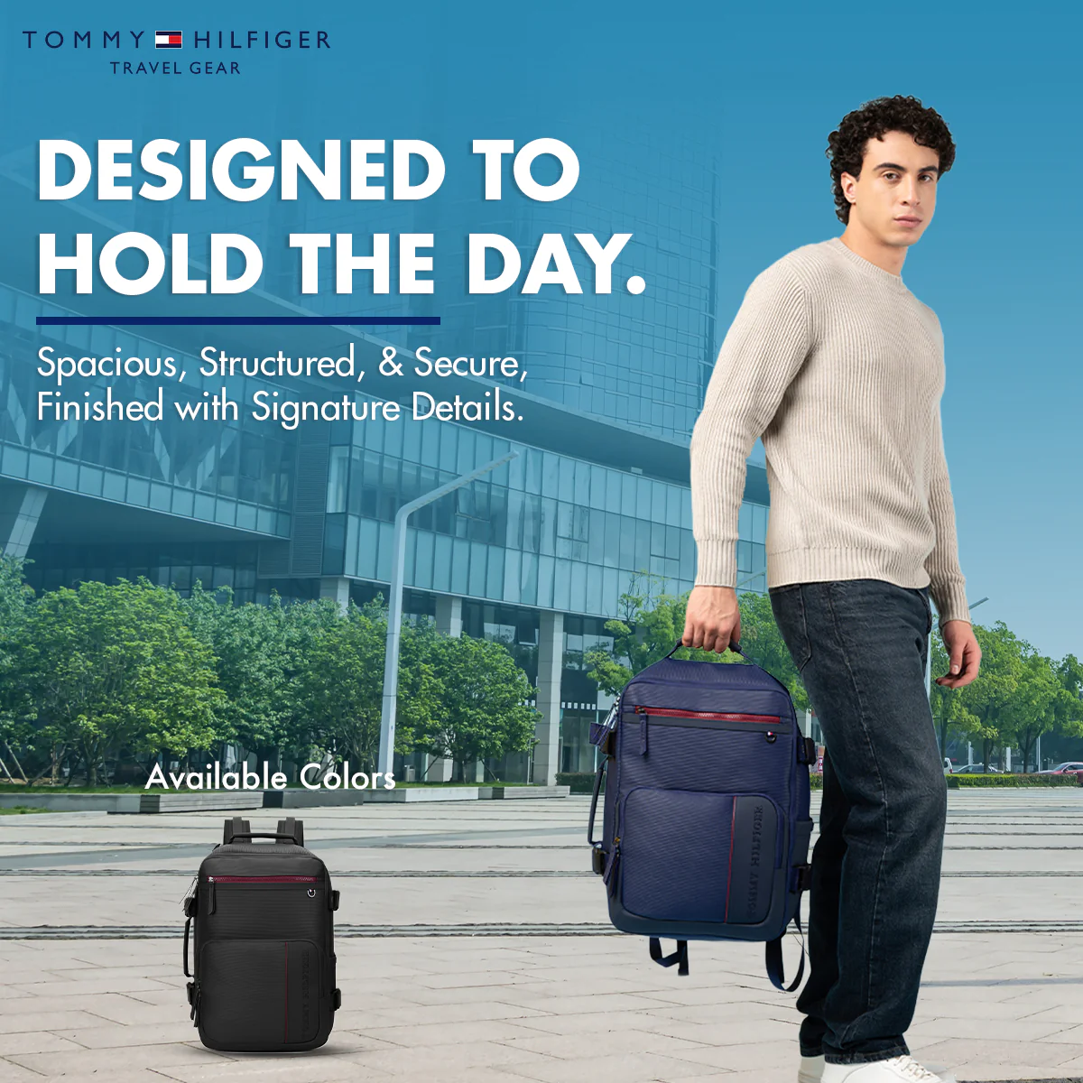 Tommy Hilfiger Roava Non Laptop Backpack - Image 7