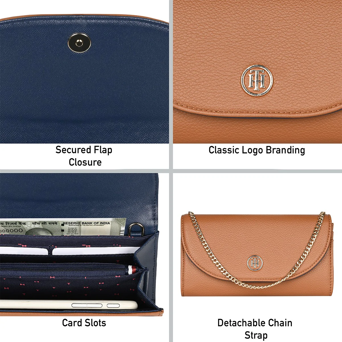 Tommy Hilfiger Roche Women's Flap Wallet - Image 5