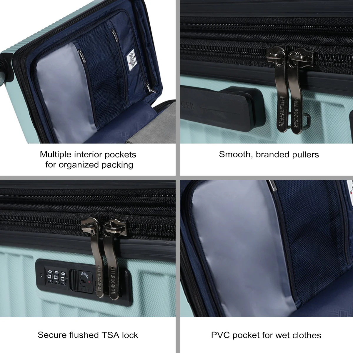 Tommy Hilfiger Rockfill Hard Luggage - Image 33