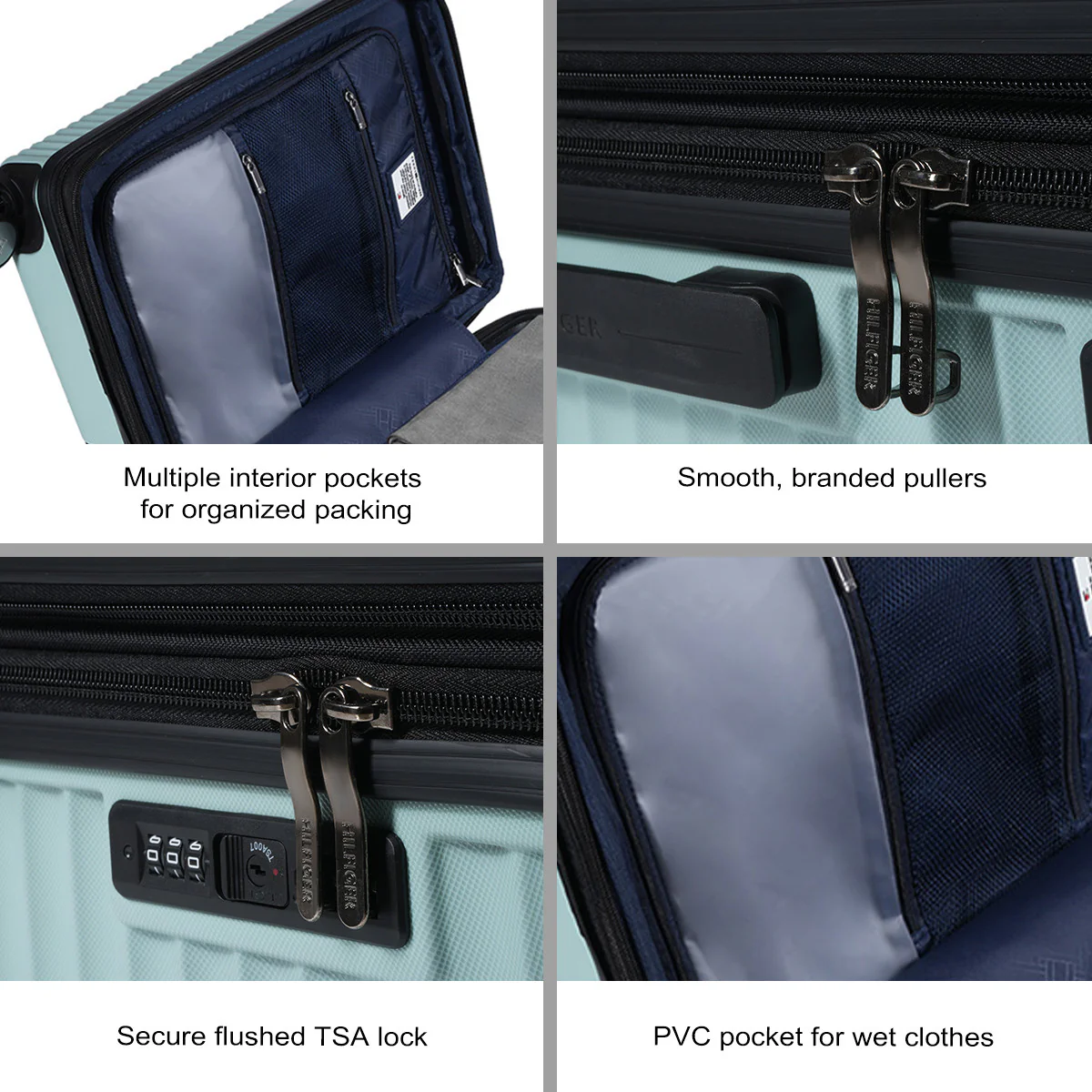 Tommy Hilfiger Rockfill Hard Luggage - Image 8