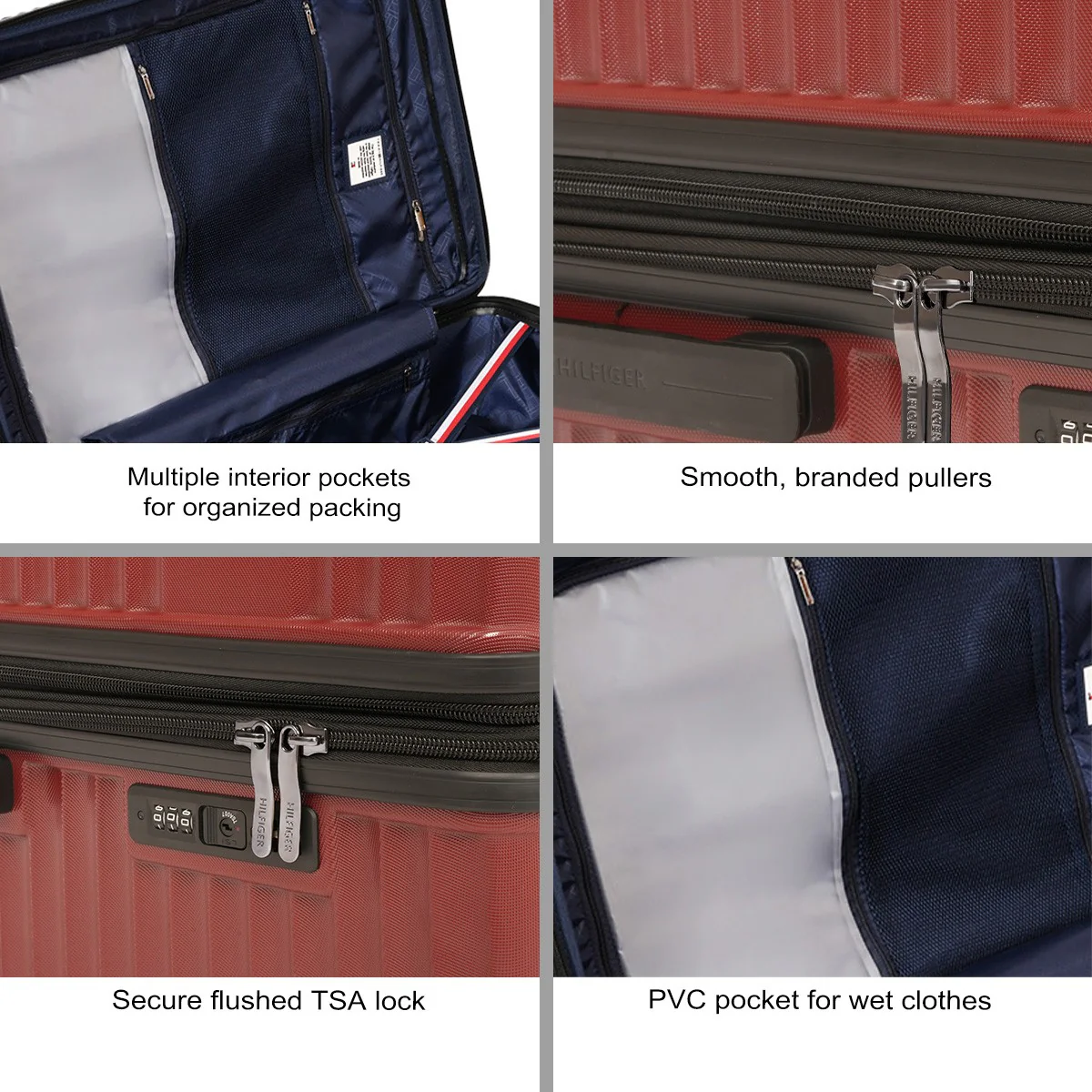 Tommy Hilfiger Rockfill Hard Luggage - Image 18