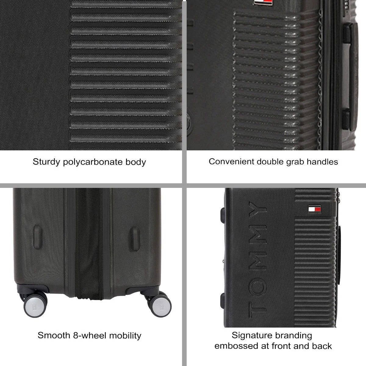 Tommy Hilfiger Rockfill X Hard Luggage - Image 9