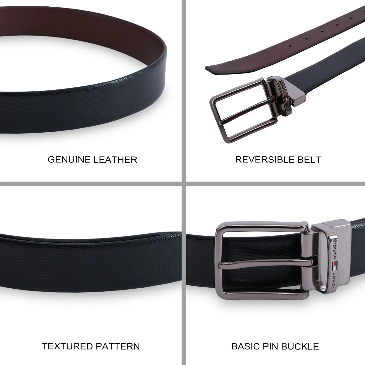 Tommy Hilfiger Rockley Men's Reversible Belt - Image 5