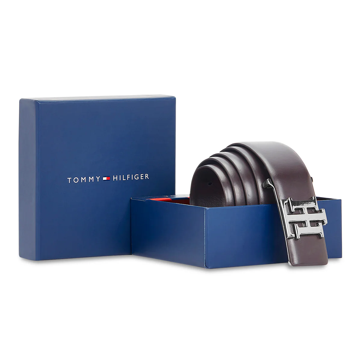 Tommy Hilfiger Rodovre Men's Leather Belt - Image 8