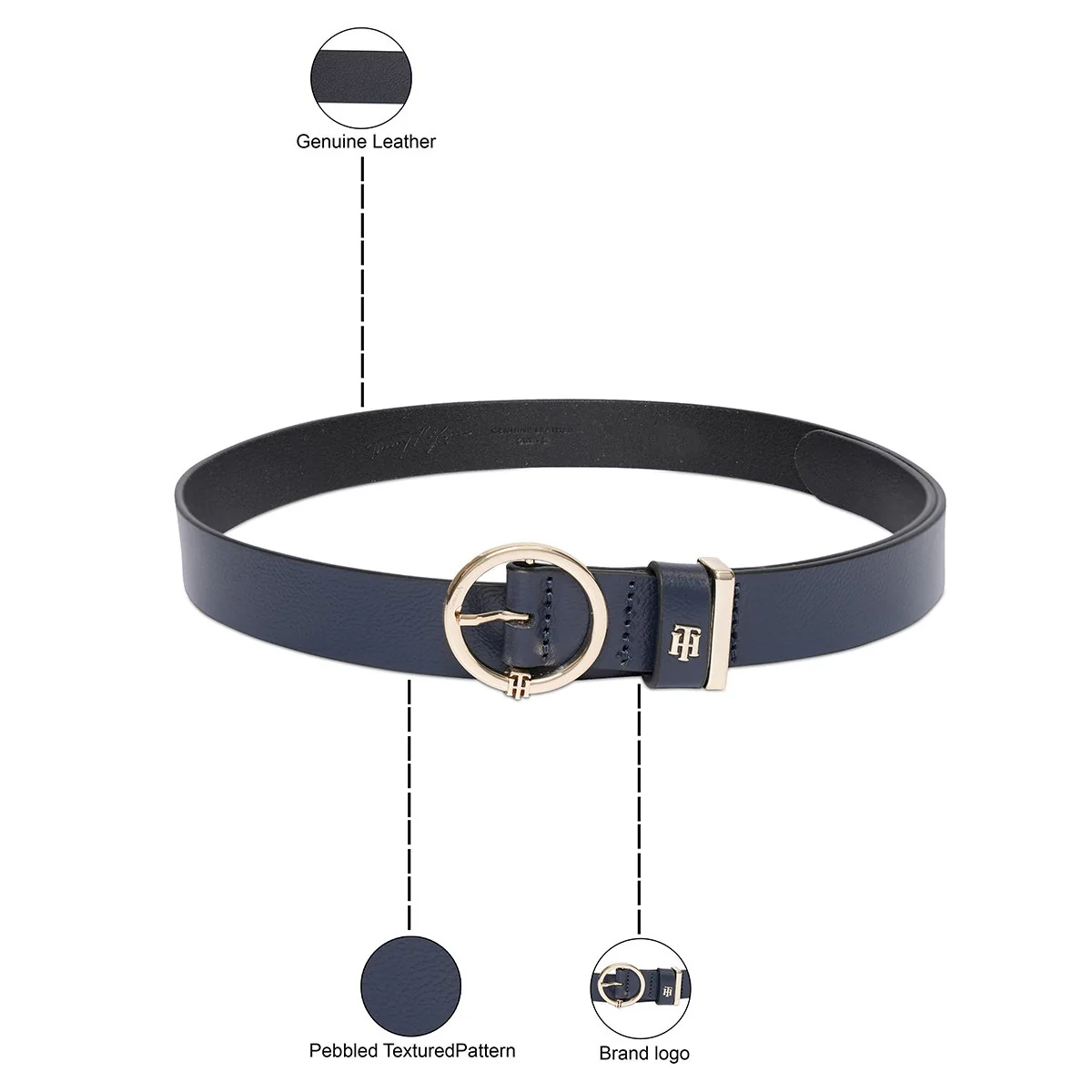 Tommy Hilfiger Saika Women's Non Reversible Belt - Image 4