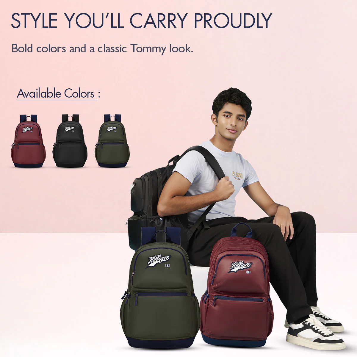 Tommy Hilfiger Satchel Non Laptop Backpack - Image 7