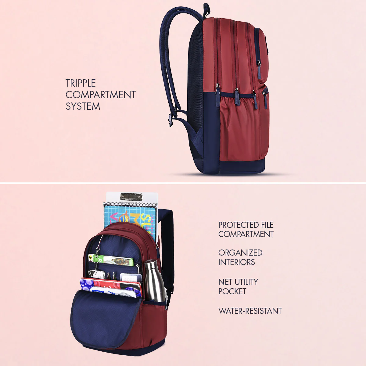 Tommy Hilfiger Satchel Non Laptop Backpack - Image 3