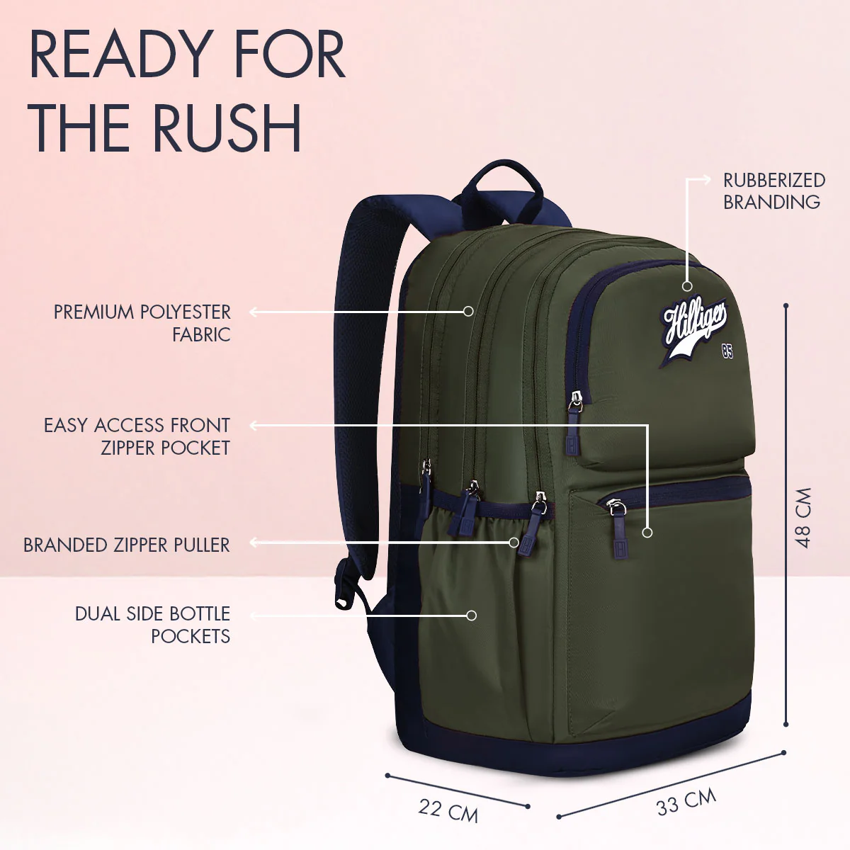 Tommy Hilfiger Satchel Non Laptop Backpack - Image 3