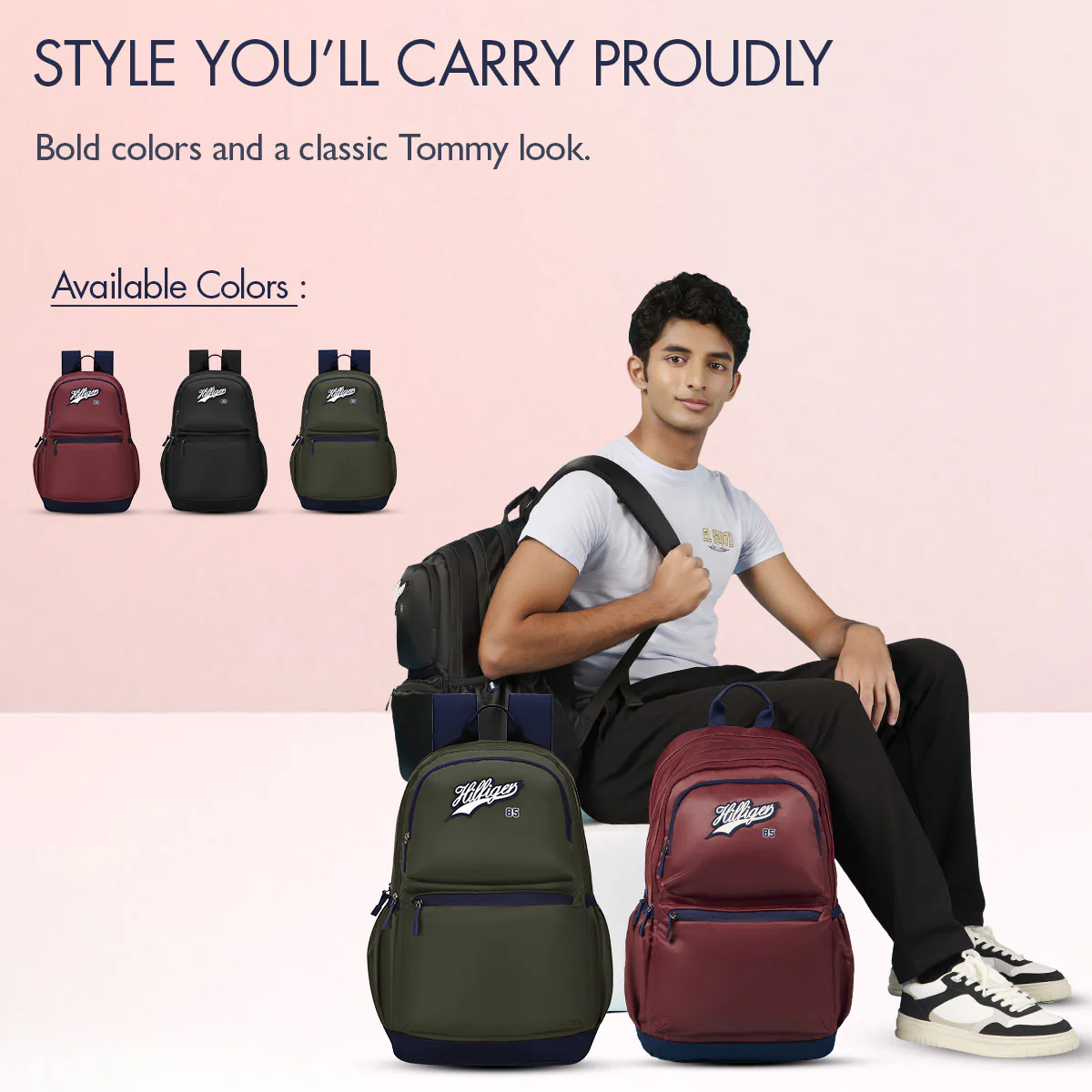 Tommy Hilfiger Satchel Non Laptop Backpack - Image 6