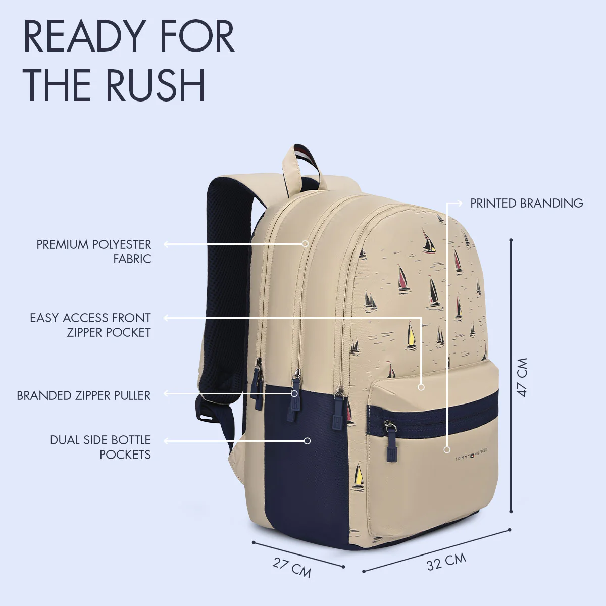 Tommy Hilfiger Segno Non Laptop Backpack - Image 4