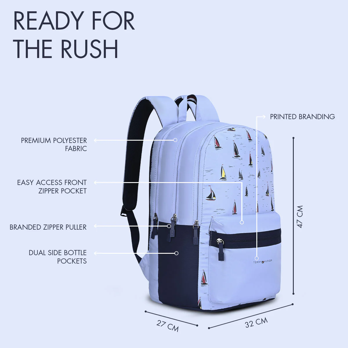Tommy Hilfiger Segno Non Laptop Backpack - Image 4