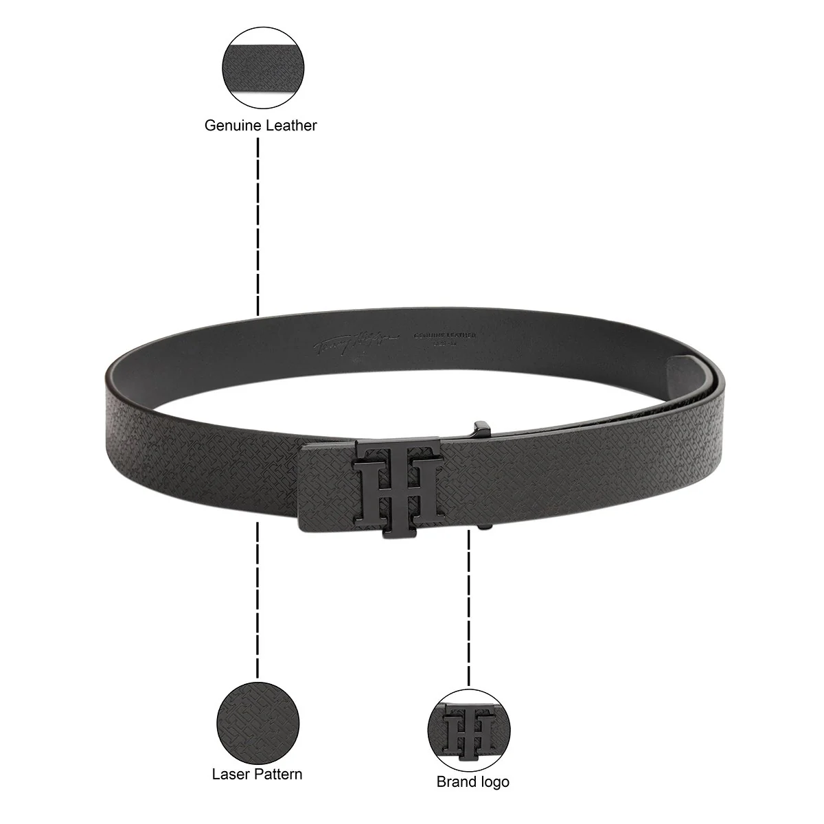 Tommy Hilfiger Segovia Men's Non Reversible Belt - Image 4