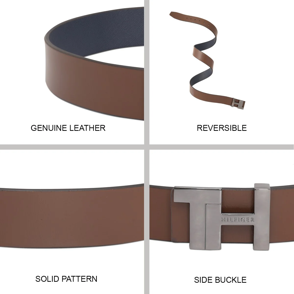 Tommy Hilfiger Seroe Men's Reversible Belt - Image 4