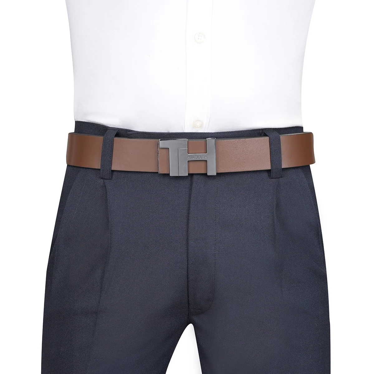 Tommy Hilfiger Seroe Men's Reversible Belt - Image 7