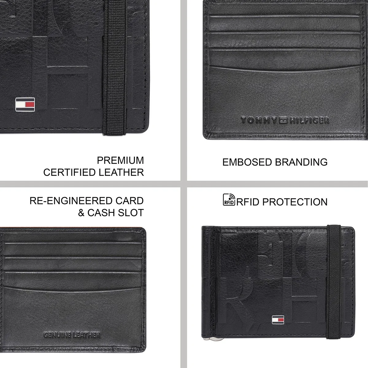 Tommy Hilfiger Silao Men's Moneyclip Wallet - Image 7