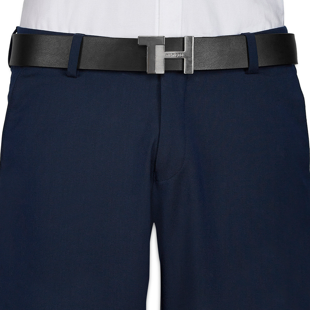 Tommy Hilfiger Skive Men's Reversible Leather Belt - Image 5