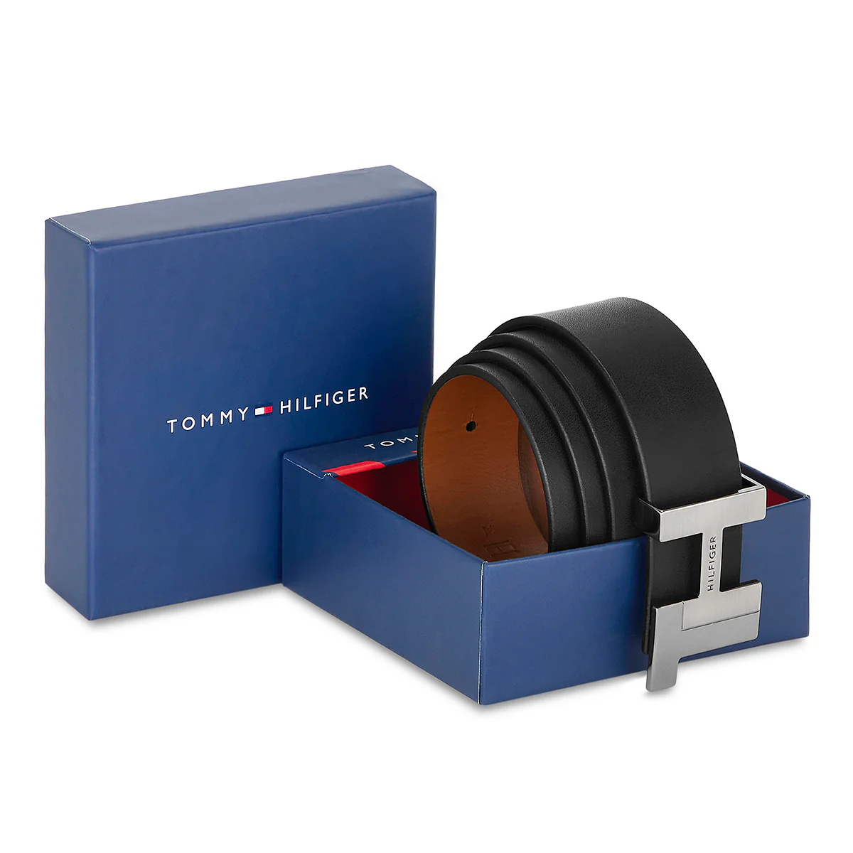 Tommy Hilfiger Skive Men's Reversible Leather Belt - Image 8