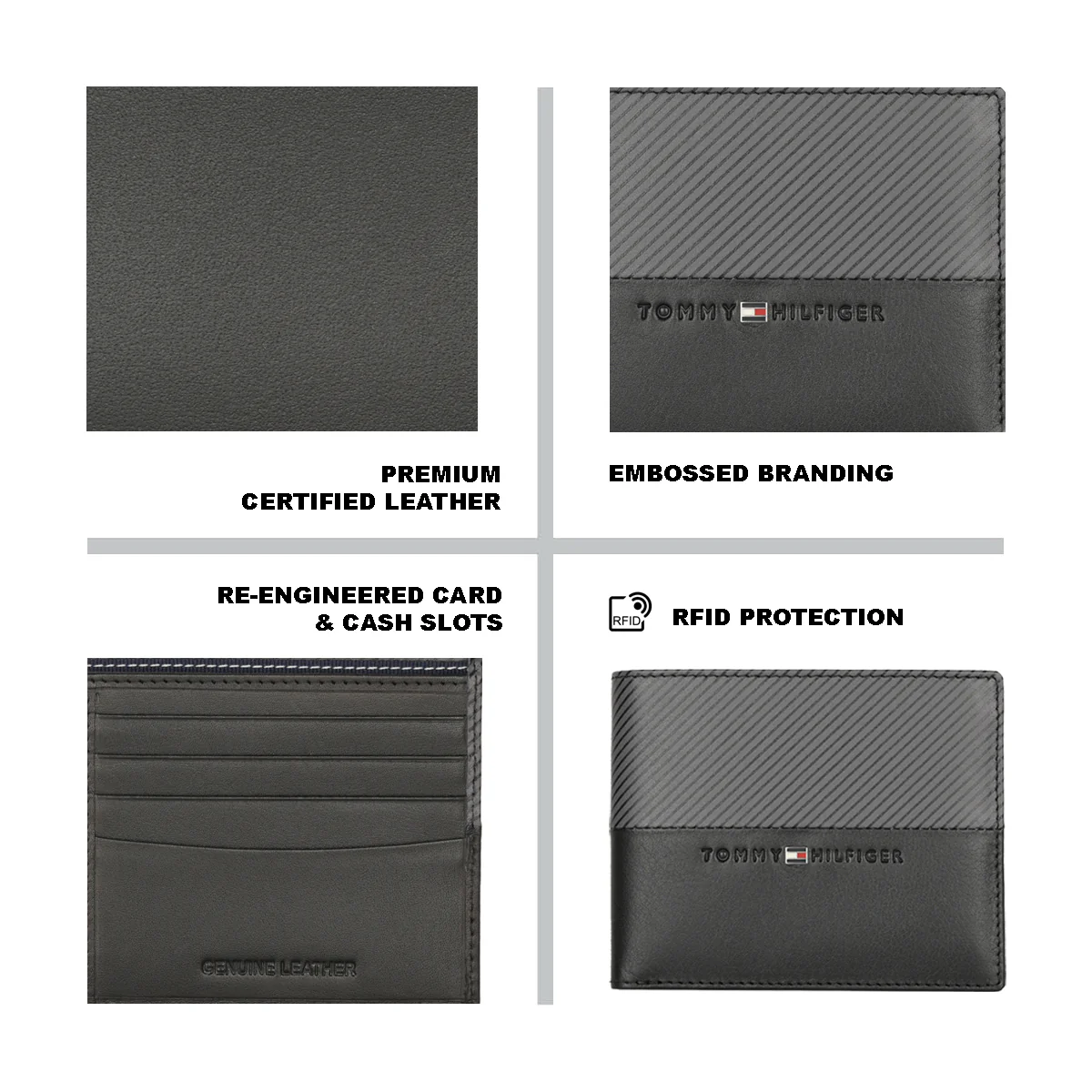 Tommy Hilfiger Slinger Men’s Passcase Wallet - Image 4