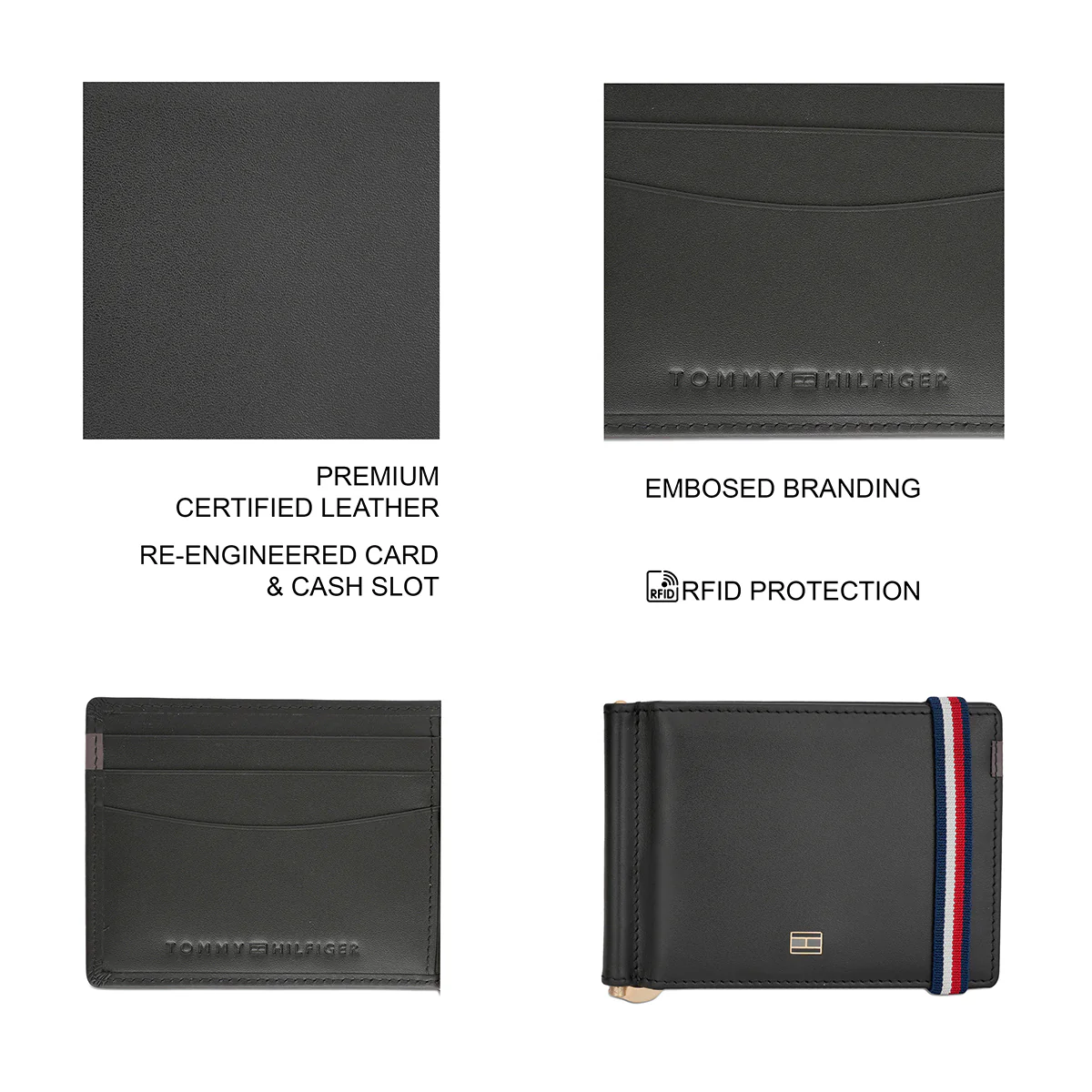 Tommy Hilfiger Crivitz Money Clip Wallet - Image 7