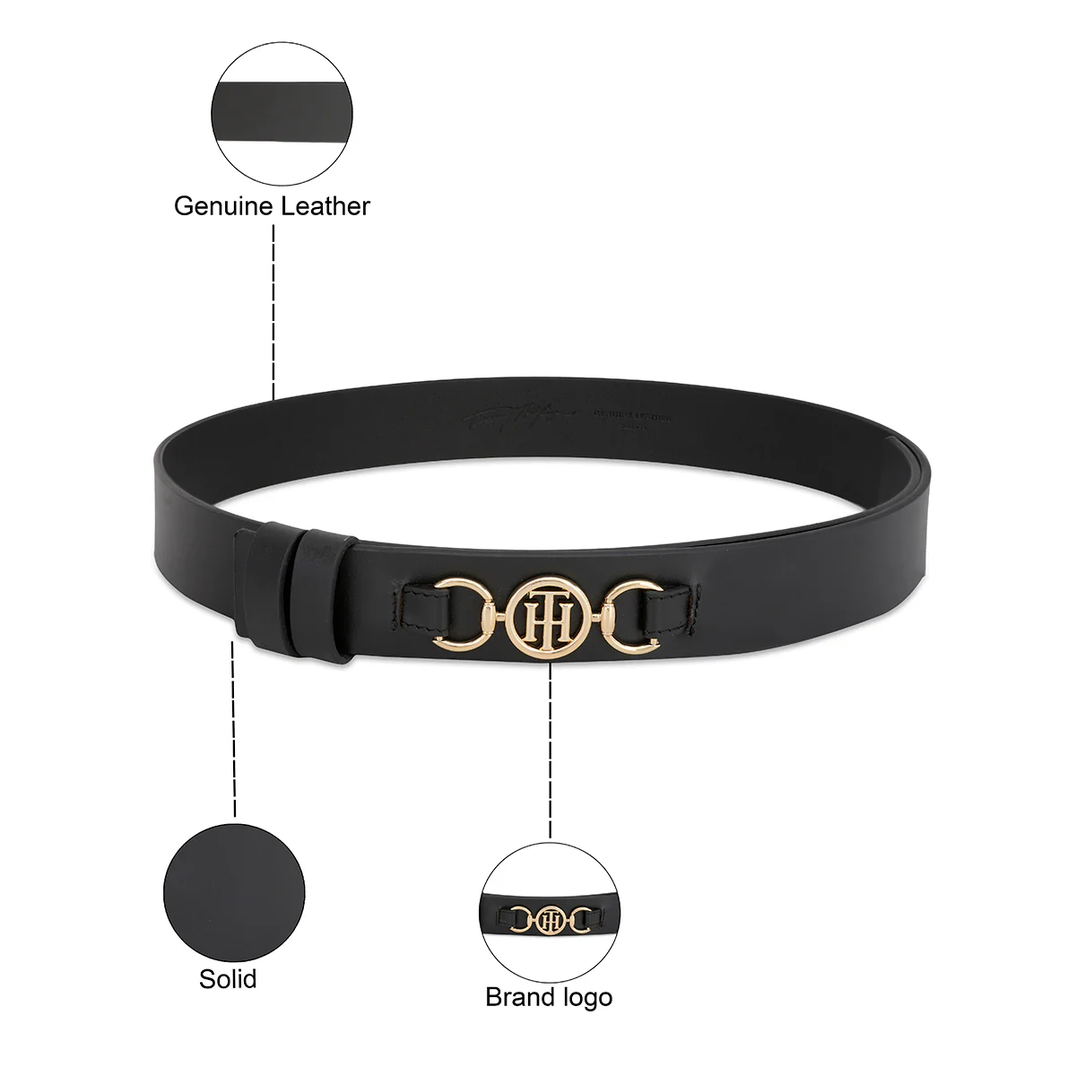 Tommy Hilfiger Kushina Women's Non Reversible Belt - Image 11