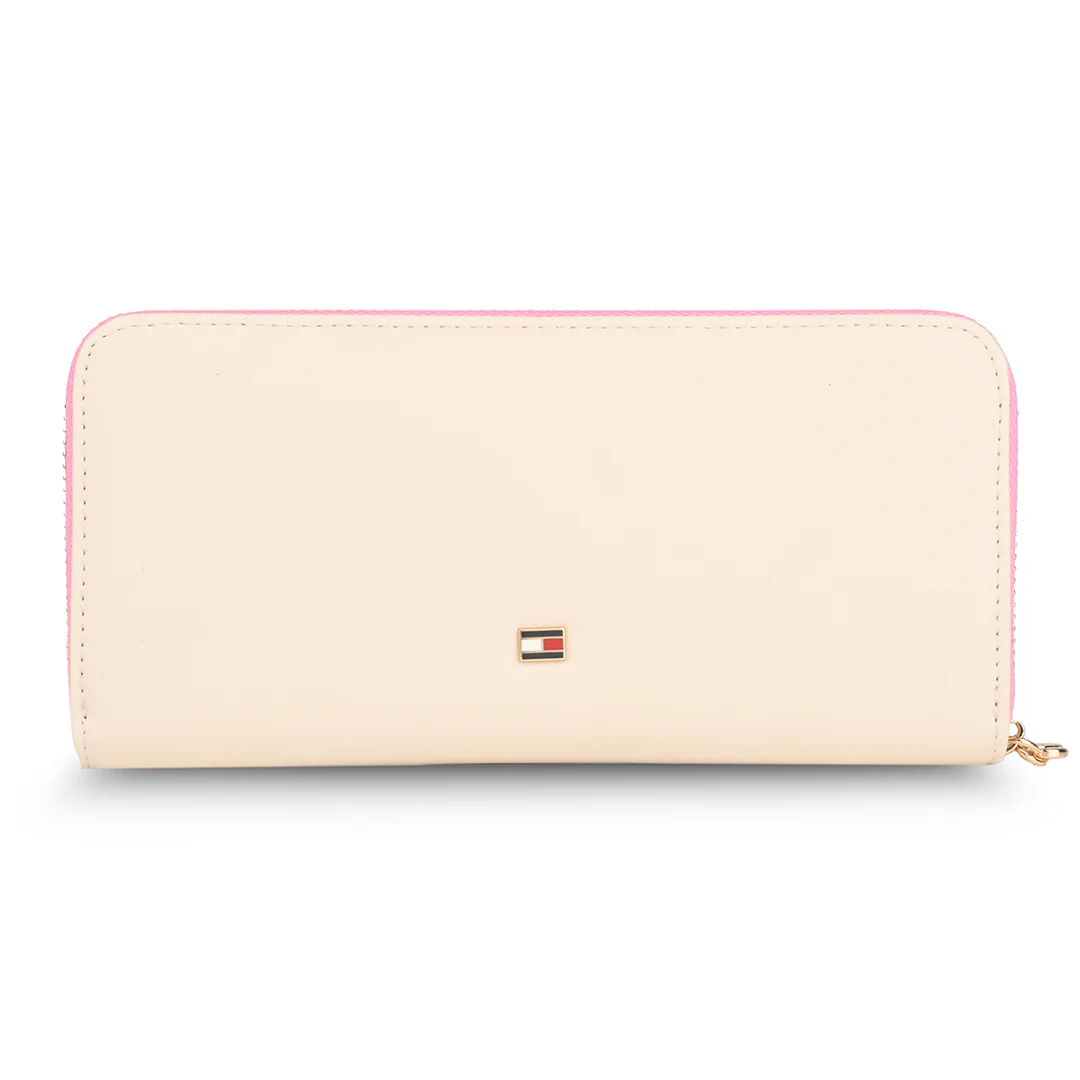Tommy Hilfiger Sophie Women's Leather Zip Around Wallet-Navy - Image 10