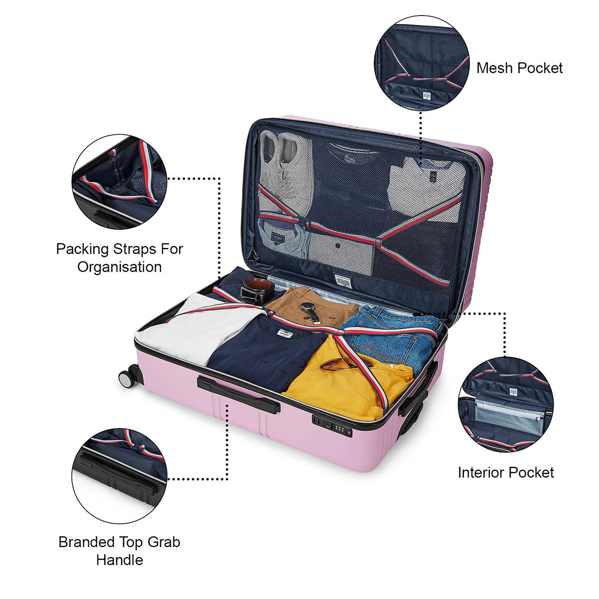 Tommy Hilfiger Stanford Hard Luggage - Image 5
