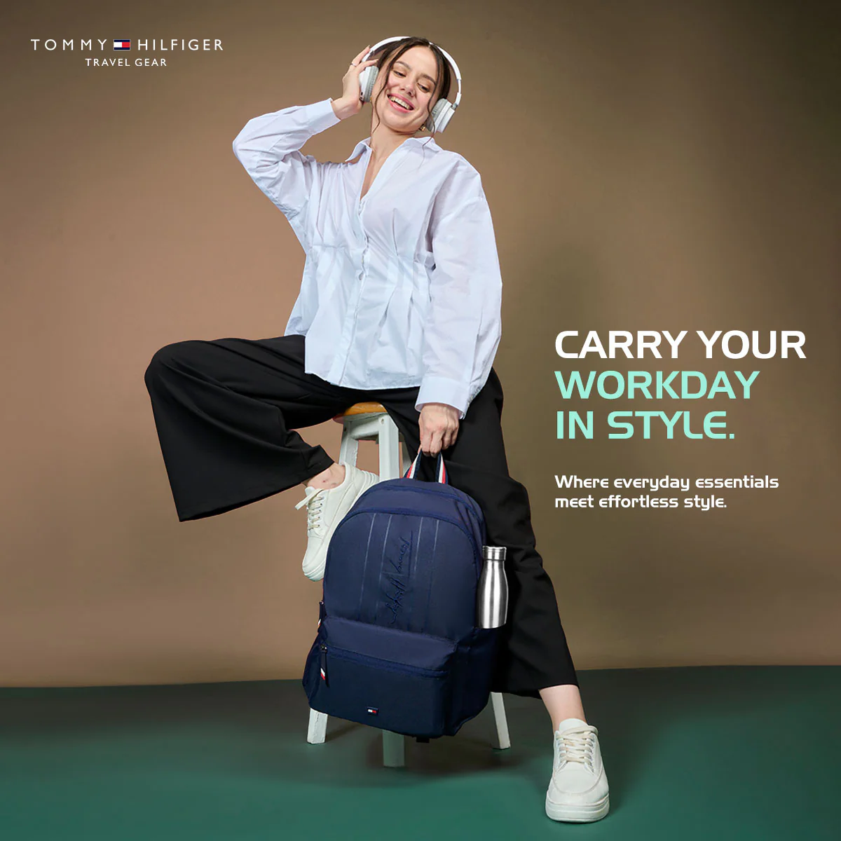 Tommy Hilfiger Stratton Non Laptop Backpack - Image 3