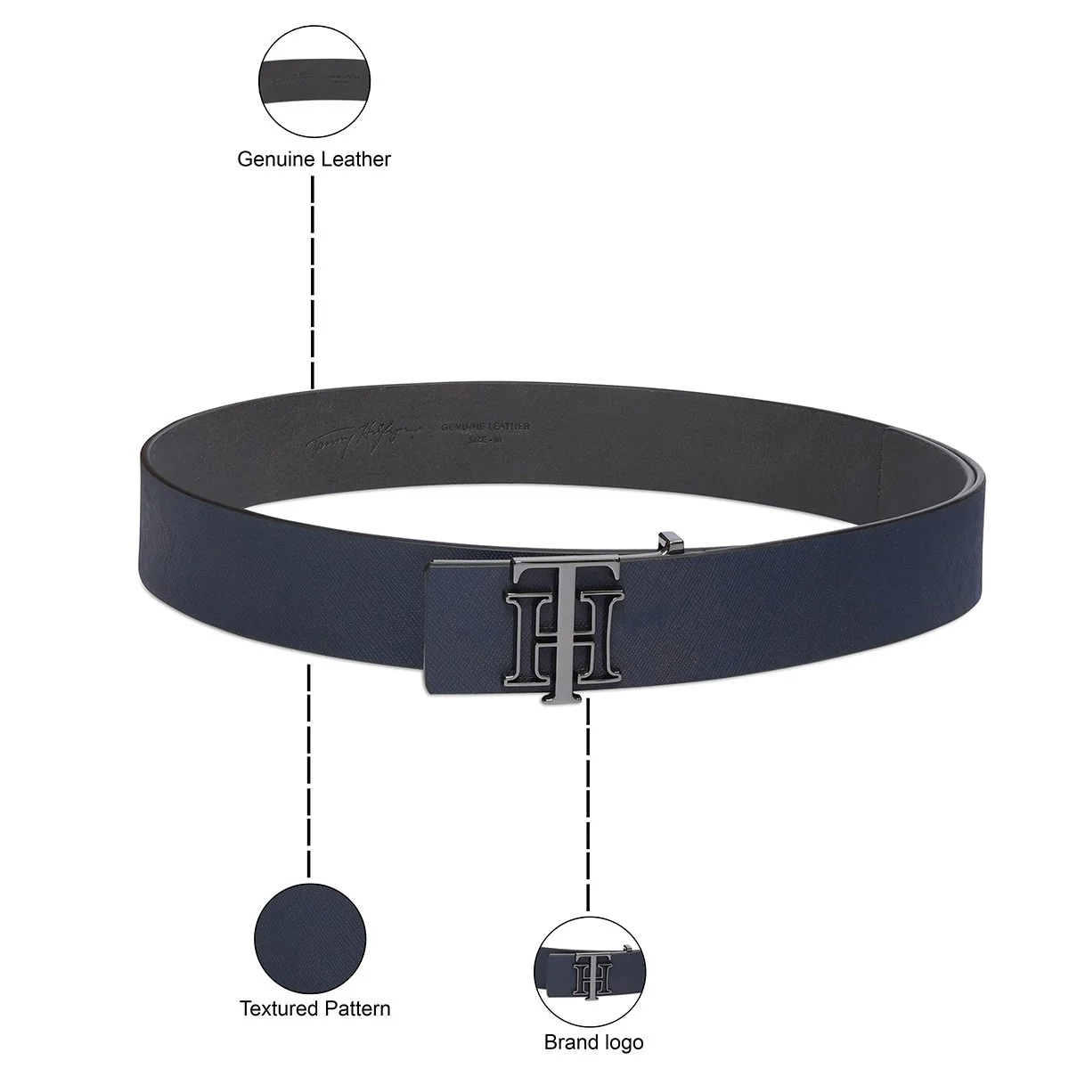 Tommy Hilfiger Thorpe Men's Non Reversible Belt - Image 4