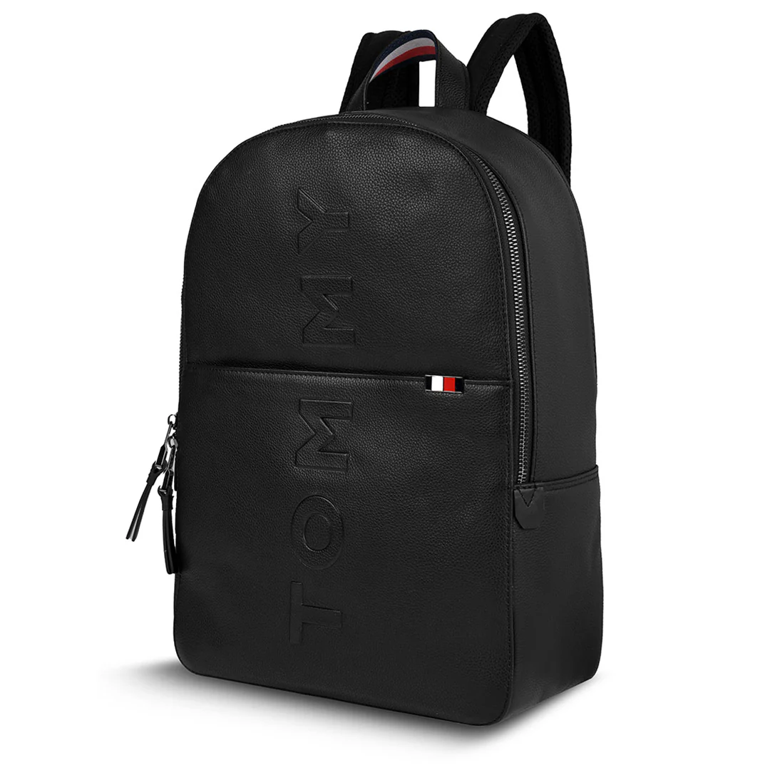 Tommy Hilfiger Premium Leather Line Time-square Laptop Backpack - Image 2
